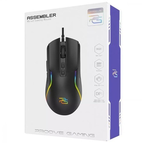 Дротова ігрова миша Proove Gaming Assembler