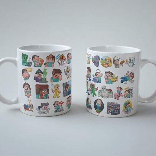 Чашка Minecraft