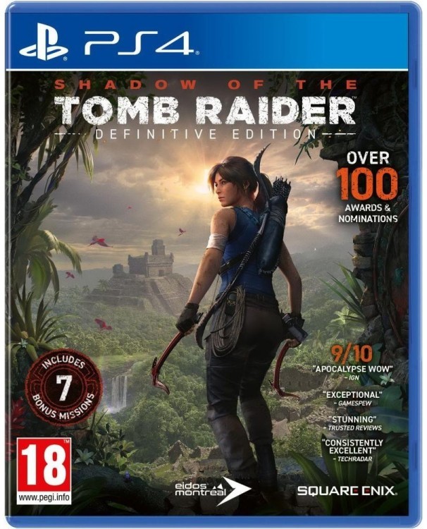 Shadow of the Tomb Raider. Definitive Edition - Тінь Том Райдер [PS4] (російська версія)