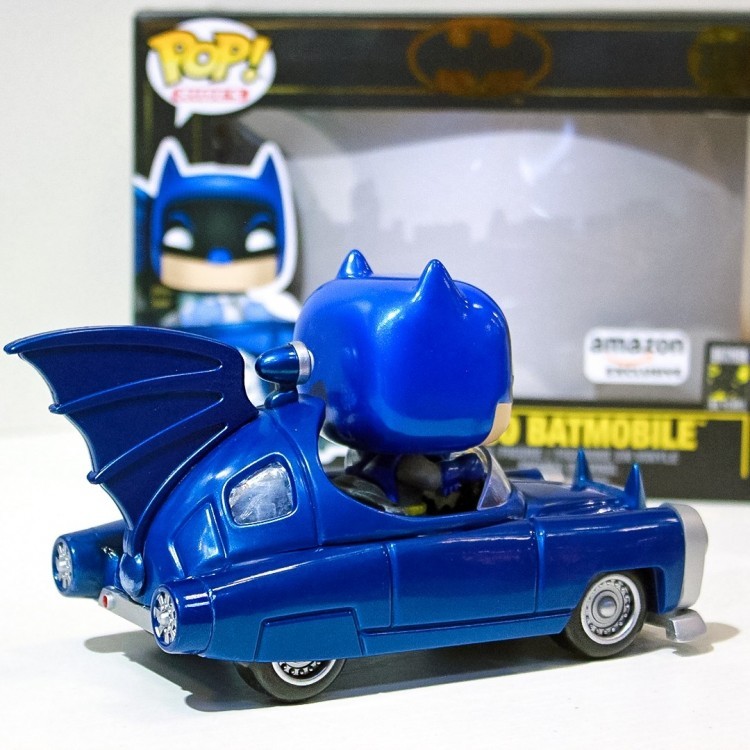 Фігурка Funko Pop Rides: Batman 80th - Blue Metallic 1950 Batmobile