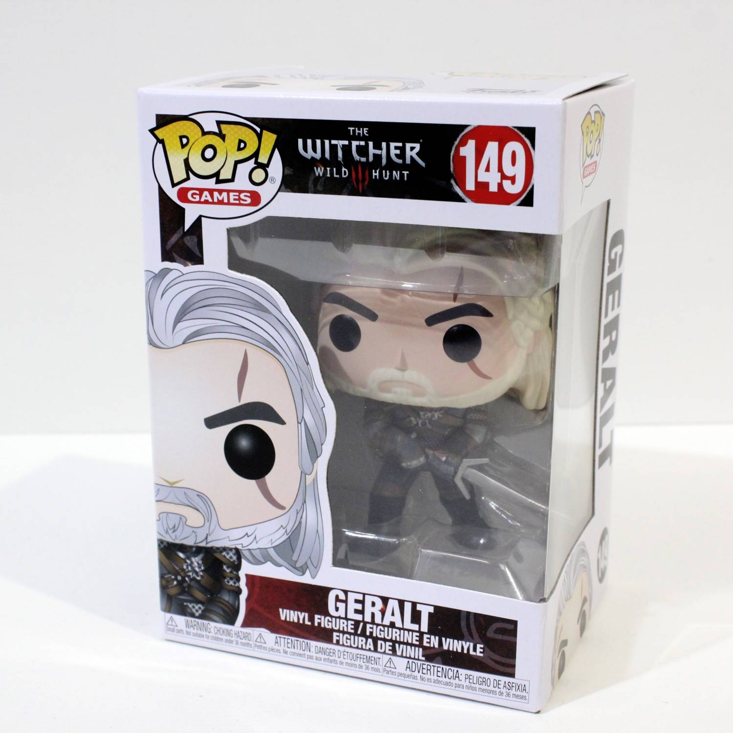 Фигурка Funko Pop Ведьмак The Witcher Геральт 10 см W G 149