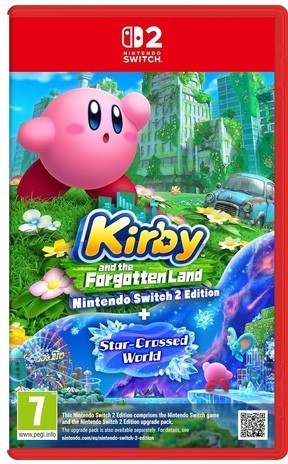 Kirby і Forgotten Land + Star-Crossed World Nintendo Switch 2 (англійська версія)