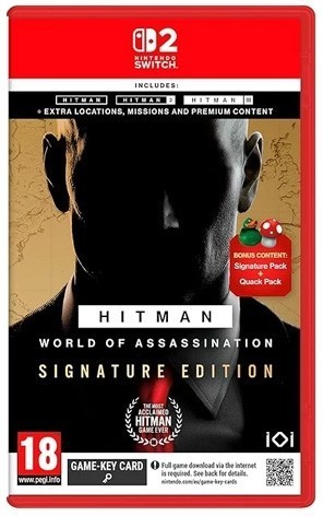 HITMAN World of Assassination - Signature Edition Nintendo Switch 2 (російські субтитри)