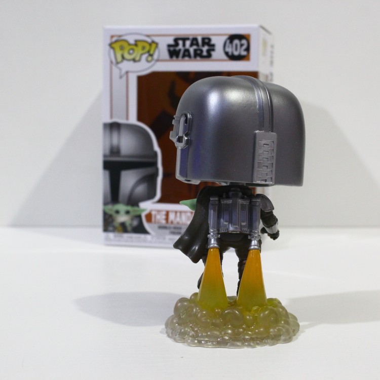 Фігурка Funko Pop Фанко Поп Мандалорець з малюком Йодою 10 см 402