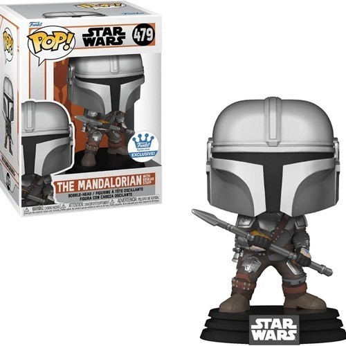 Фігурка Funko Pop Star Wars The Mandalorian with Beskar Staff 479