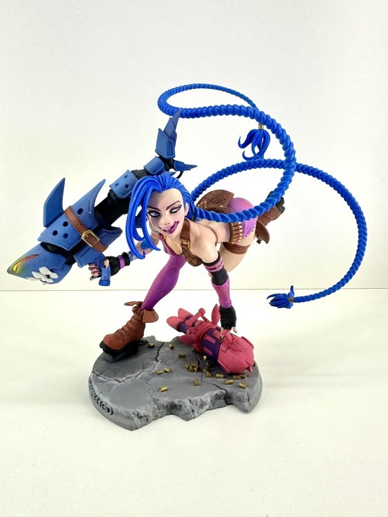 Фігурка Jinx League of Legends 19см ручна робота