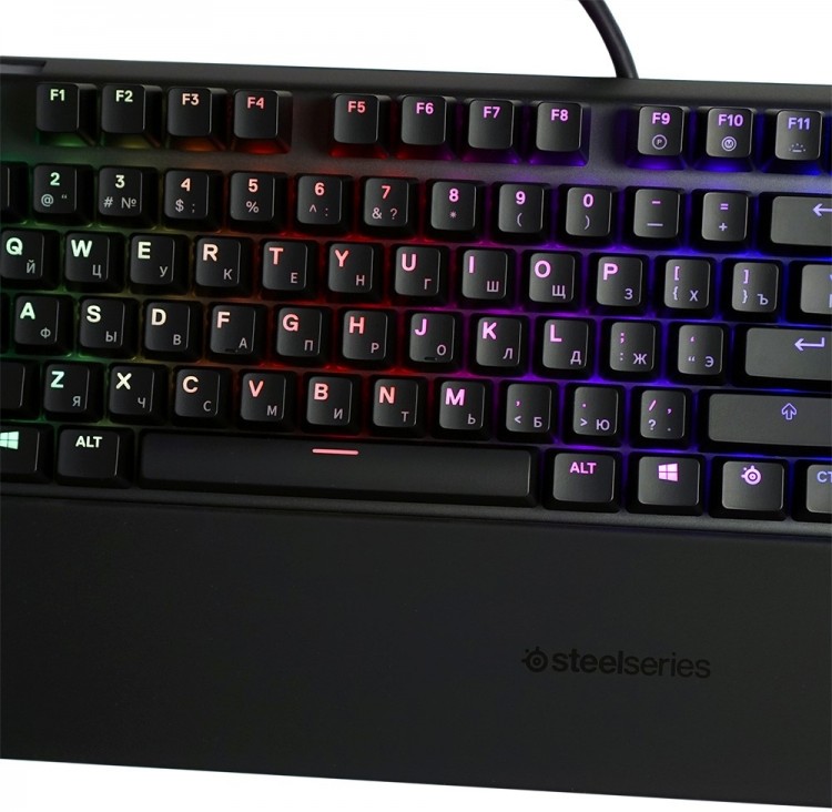 Клавиатура механическая STEELSERIES APEX 7, red switch RU Клавиатура механическая STEELSERIES APEX 7, red switch RU