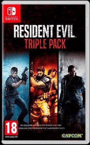 Гра для Nintendo Switch Resident Evil Triple Pack