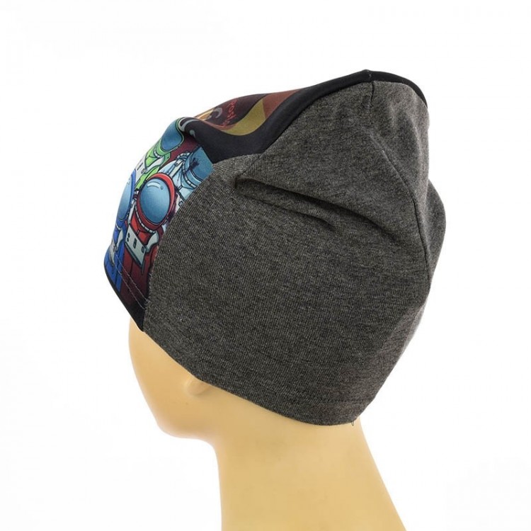 Трикотажна шапка для хлопчика "Among Us" 1 Трикотажна шапка для хлопчика "Among Us" 1