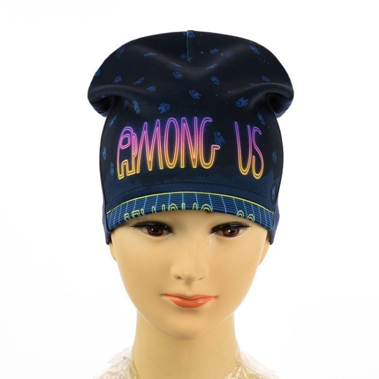 Трикотажная шапка для мальчика "Among Us" 2 Трикотажная шапка для мальчика "Among Us" 2
