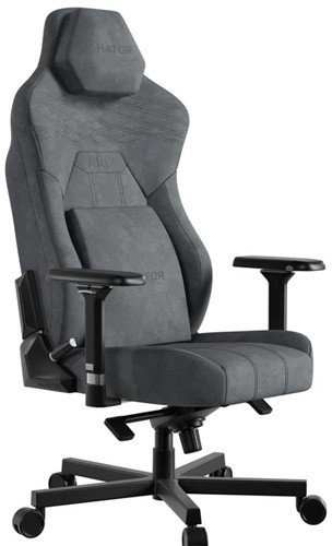 Крісло для геймерів HATOR Arc 3 Velour Grey