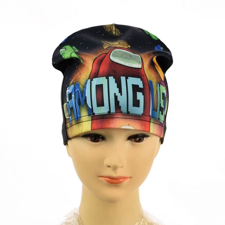 Трикотажна шапка для хлопчика "Among Us" 5 Трикотажна шапка для хлопчика "Among Us" 5