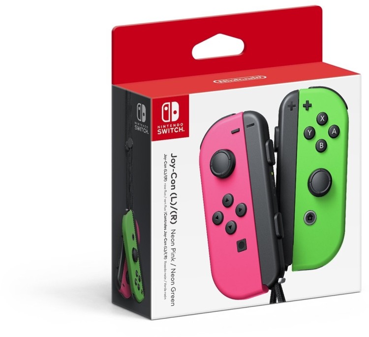 Геймпад Nintendo Switch Joy Con Controllers (L/R) Neon Pink / Neon Green Геймпад Nintendo Switch Joy Con Controllers (L/R) Neon Pink / Neon Green