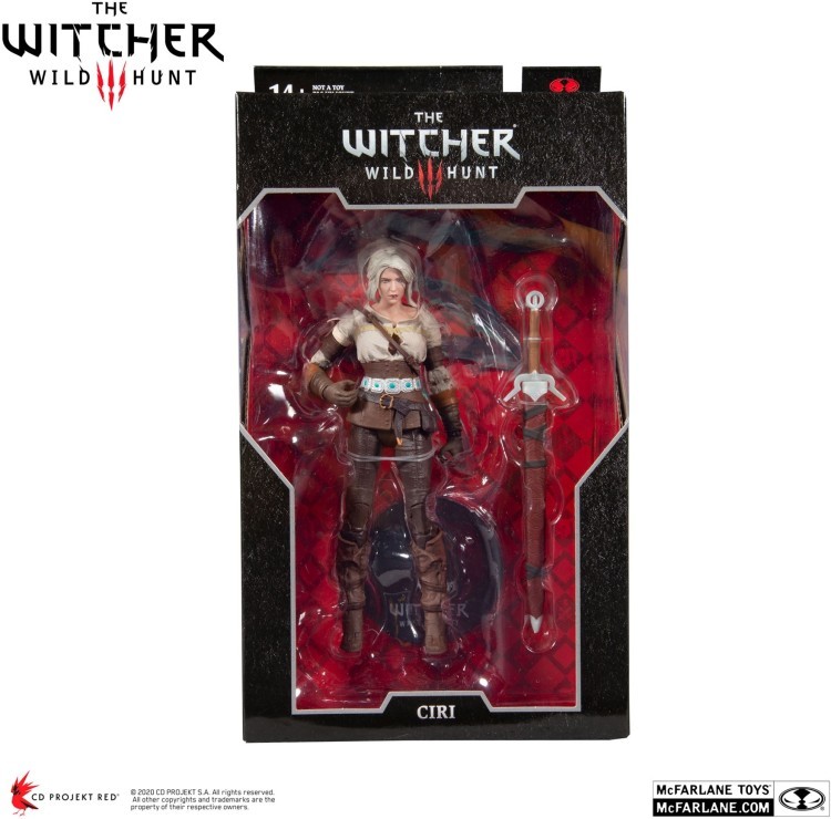 Фігурка CIRI Відьмак McFarlane WITCHER 3 WILD HUNT Figures Цирі Фігурка CIRI Відьмак McFarlane WITCHER 3 WILD HUNT Figures Цирі