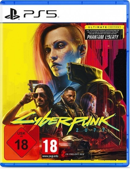 Cyberpunk 2077: Ultimate Edition PS5 (русская версия)