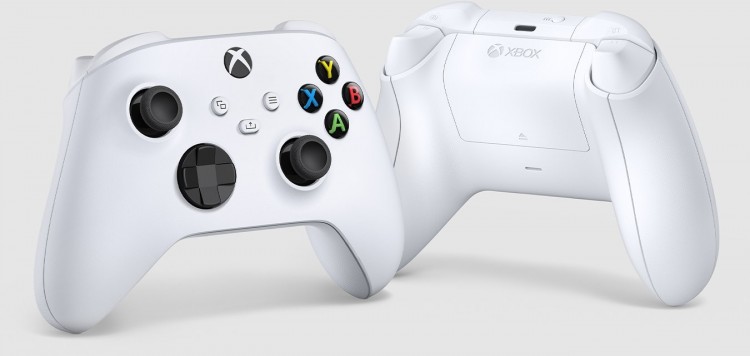 Бездротовий геймпад Microsoft Xbox Series X | S Wireless Controller with Bluetooth (Robot White) Бездротовий геймпад Microsoft Xbox Series X | S Wireless Controller with Bluetooth (Robot White)