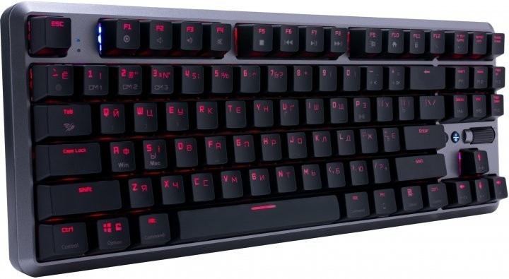 Клавиатура беcпроводная механическая HATOR Skyfall TKL ENG/UKR/RUS (HTK-660)