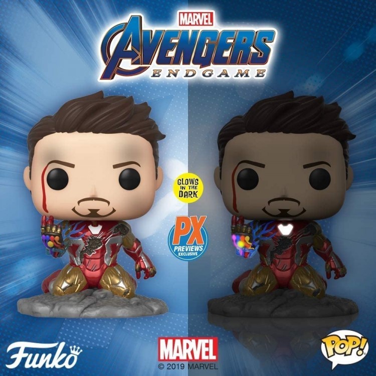 Фігурка Funko Pop Marvel Avengers Endgame I Am Iron Man (світиться у темряві)
