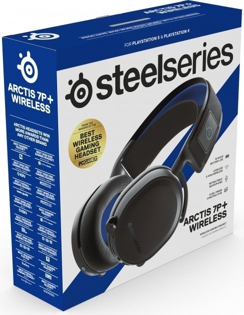 Гарнитура STEELSERIES Arctis 7P+, black (61470) Гарнитура STEELSERIES Arctis 7P+, black (61470)