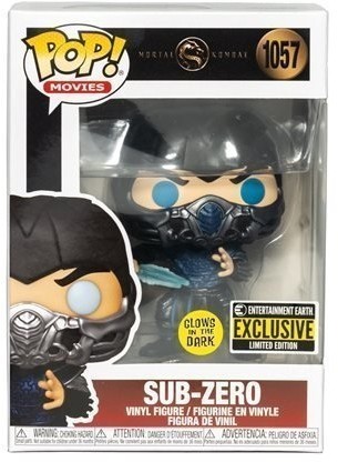Фигурка Funko Pop Mortal Kombat - Sub Zero (глаза светят в темноте)