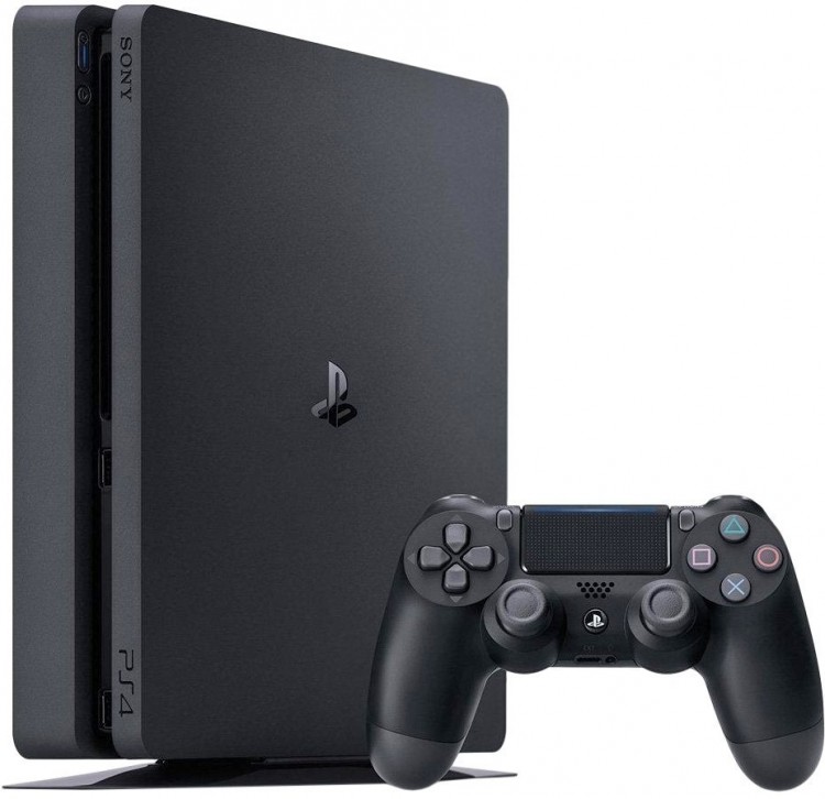 Консоль Sony Playstation 4 Slim 1TB Black Вітринний варіант Консоль Sony Playstation 4 Slim 1TB Black Вітринний варіант