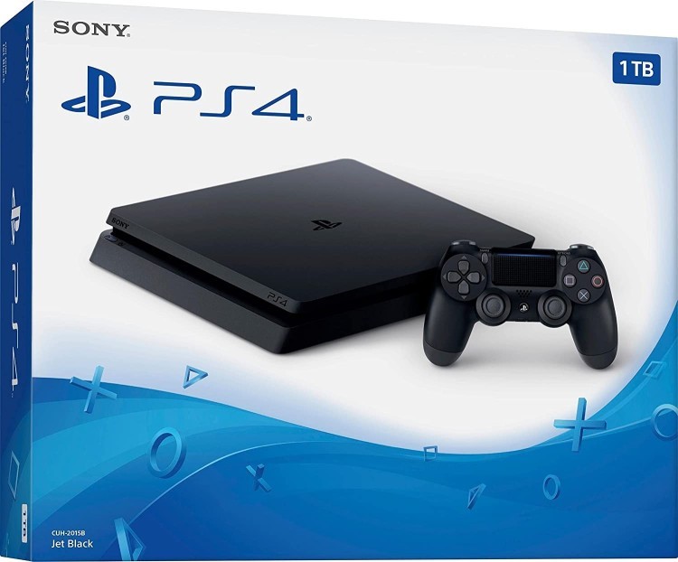 Консоль Sony Playstation 4 Slim 1TB Black Вітринний варіант