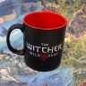 Кухоль The Witcher 3 White Wolf Black/Red Ceramic Mug Чашка 325 ml