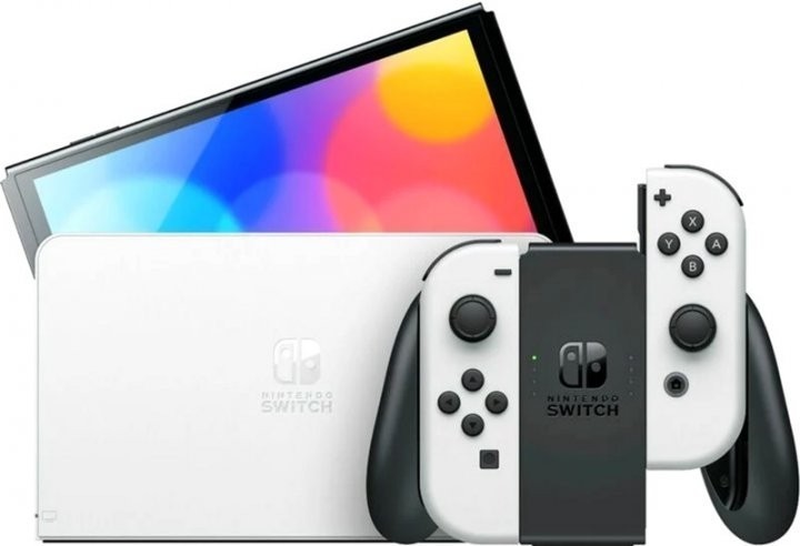 Ігрова консоль Nintendo Switch OLED Біла (045496453435)