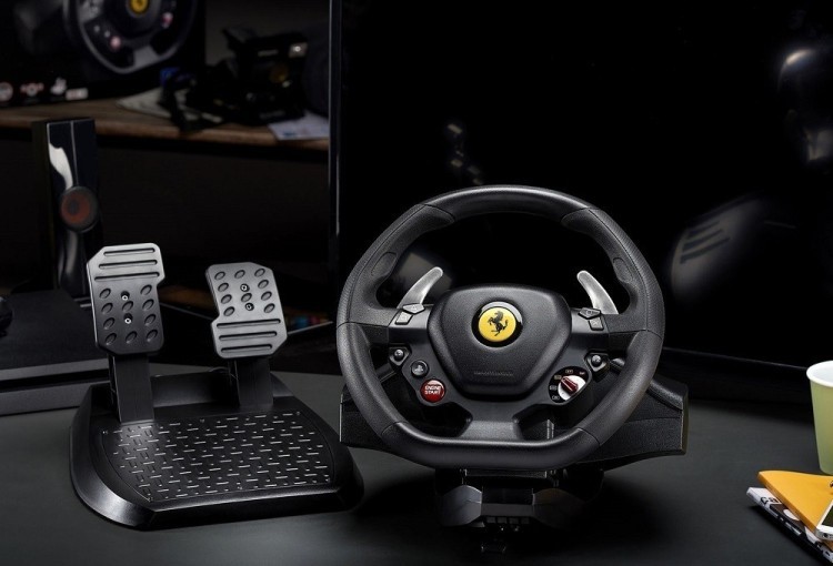 КермоThrustmaster T80 Ferrari 488 GTB Edition для PC, PS4/PS5 КермоThrustmaster T80 Ferrari 488 GTB Edition для PC, PS4/PS5