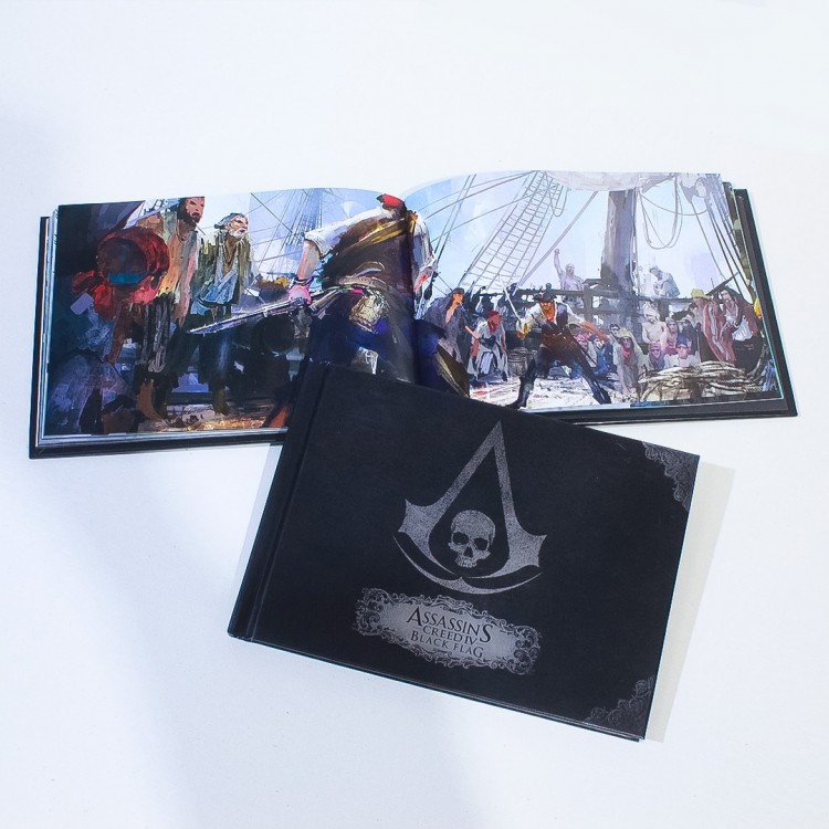Коллекционный артбук Ассассин Крид из издания Assassin’s creed 4: Black flag