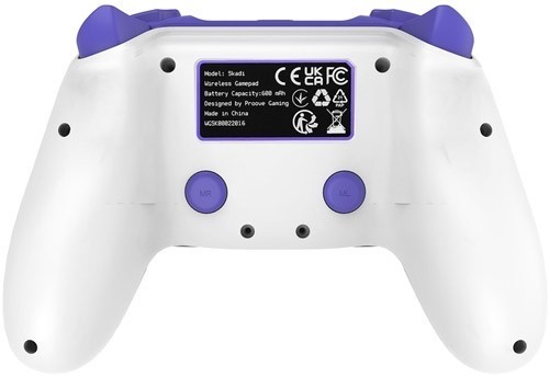 Геймпад бездротовий джойстик Proove Gaming Skadi White/Purple