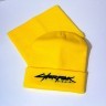 Головний набір: шапка + шарф Cyberpunk жовтий