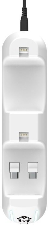 Зарядна станція Trust GXT251 DUO CHARGE DOCK for PS5 White